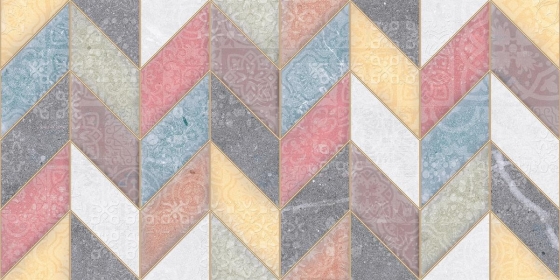 Wall Tiles-300 x 600 MM-Glossy-EX-0306-GL-734-HL
