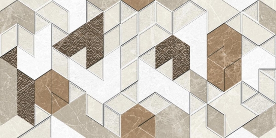 Wall Tiles-300 x 600 MM-Glossy-EX-0306-GL-743-HL